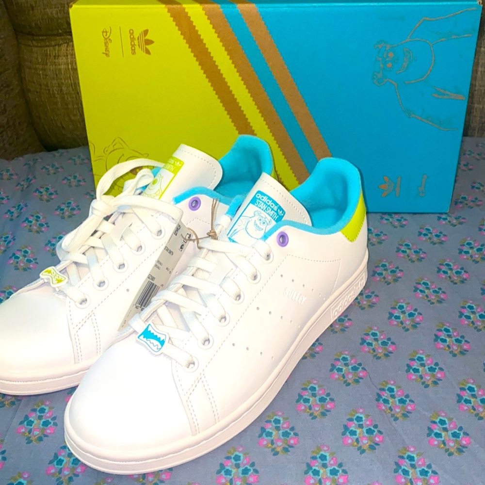Adidas Disney monsters inc Stan smith shoe! *nwt - Picture 3 of 12